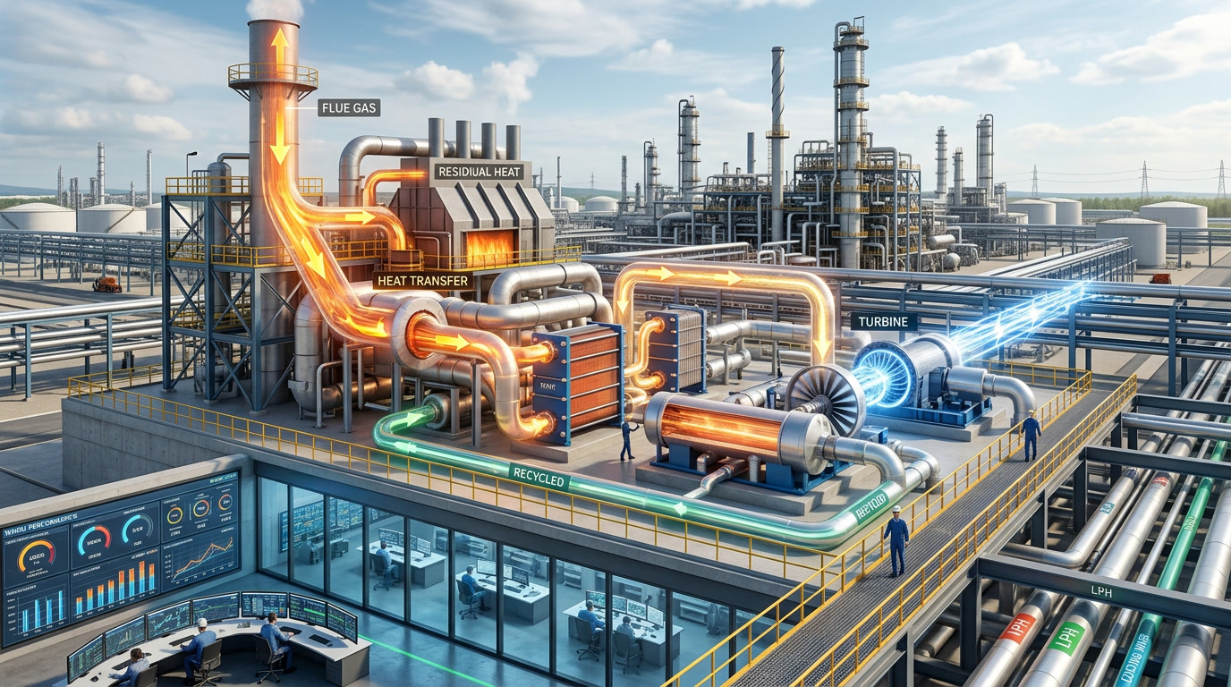 Pemanfaatan Energi Sisa untuk Mendukung Operasional Kilang yang Lebih Efisien